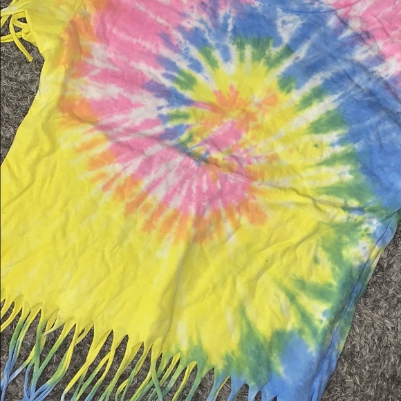 Tyedye frilled edges shirt - Picture 2 of 5